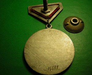 ПОЧЁТНАЯ трудовая медаль (1 тип,1941 г.)____уйгурский шрифт