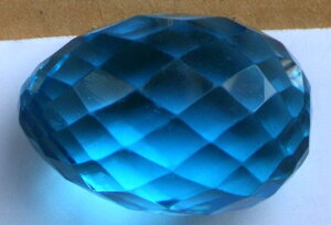 яйцо пасхальное синее стекло гранёное ретро дореволюционное