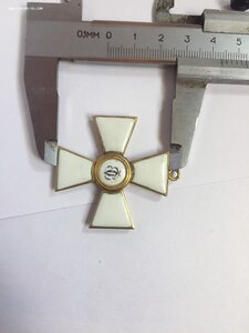 Георгиевский крест офицерский Au-56 - 14,04г (КОПИЯ)