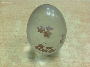 Яйцо стекло старинное