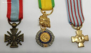 Ордена и медали Франции в миниатюре
