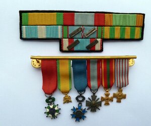 Ордена и медали Франции в миниатюре