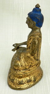 Старинная статуэтка Будда Амитаюс 18 век