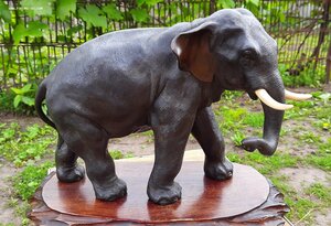 Слон  бронза  Япония  19 век