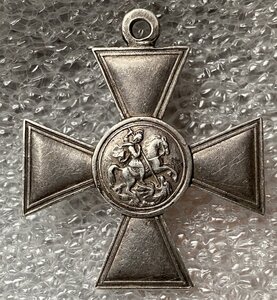 Георгиевский крест в серебре(84)Кучкин.