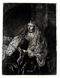 Рембрандт гелиогравюра еврейская невеста mariée juive