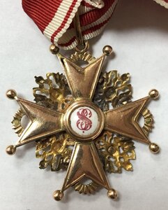 Орден Св станислава 3ст Эдуард люкс