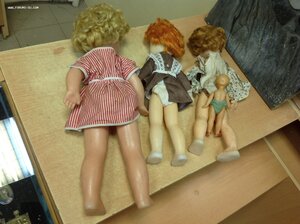 4 куколки красивых СССР одна просто школьница