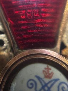 Орден Св. Анны 3ст. с мечами, золото, Эдуард