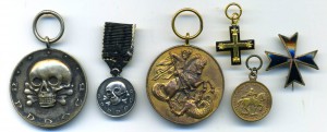 Медаль ЖЕЛЕЗНОЙ ДИВИЗИИ армии Бермонт-Авалова РАР