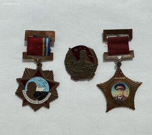 Три китайские медали 50-е годы!
