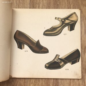 Редчайший каталог обуви! Модельная обувь 1946 года Мода СССР