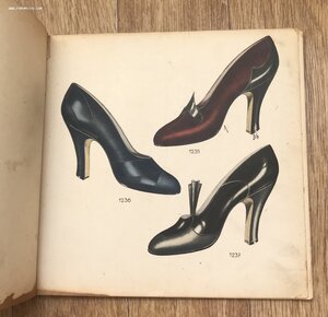 Редчайший каталог обуви! Модельная обувь 1946 года Мода СССР