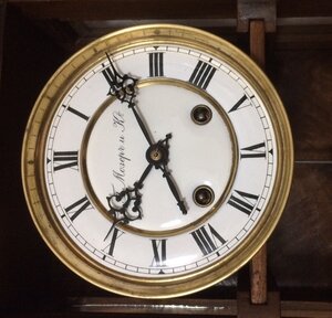 Настенные часы Lenzkirch-1898 г Мозер и К