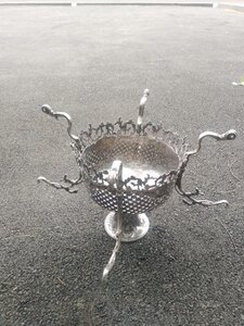 Огромная серебряная ваза 925 ДЕШЕВО по лому