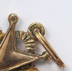 Орден Святого Станислава 3 с мечами, золото