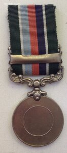 Медаль За 20-летнюю службу в ВС с планкой Кашмир, Пакистан