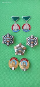 Монголия. Ордена и медали.