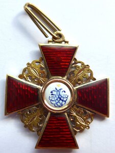 Орден Св. Анны 3кл. 56. IK.