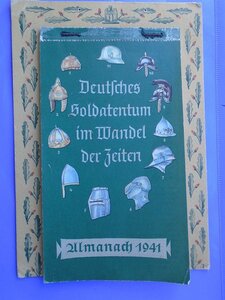 Перекидной календарь солдата вермахта 1941 год