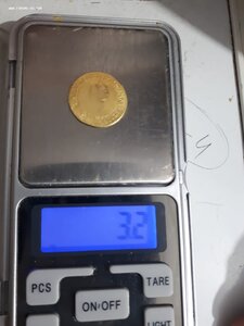 2 рубля золото ЕЛИЗАВЕТЫ для внутри дворцового расчета.