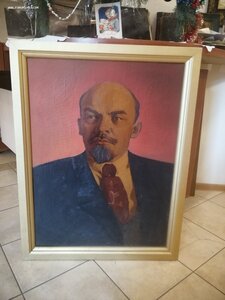 В. И. ЛЕНИН большой портрет