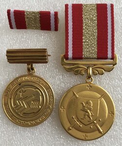 Грузия медаль За отвагу в МВД и Заслуженный работник электро