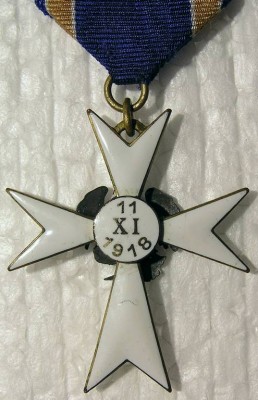 Белый крест Кайтселиита III класс. Буржуазная Эстония.