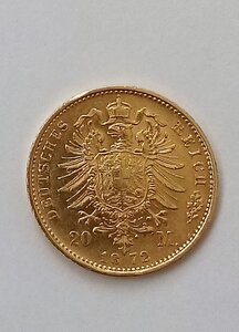 20 марок Пруссия 1872
