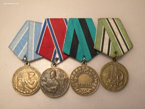 копии медалей СССР (Белград, Пожарный, Нефтегаз, Металургия)