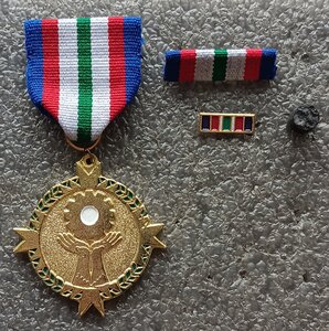 Медаль За военные гражданские действия Филиппины фрачник