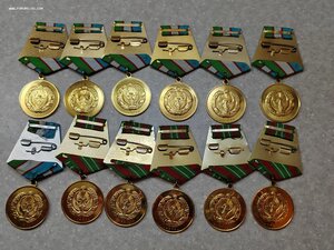 Узбекистан - 12 медалей Шухрат и Жасорат