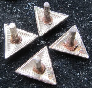 Треугольники (4 шт.) в петлицы