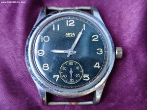 Часы Arsa Швейцария.Для  войск Вермахта 40-е годы
