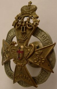 Знак 3-ий пех. Нарвский полк.