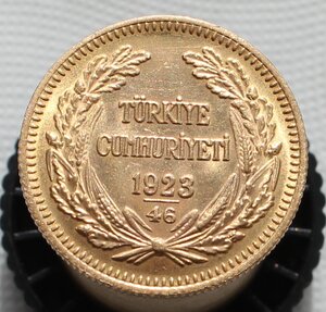 100 куруш Турция--золото