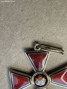 Комплект ордена Святого Владимира 3ст ИК 1871-82