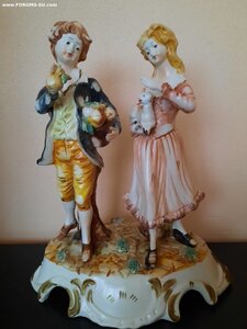 Статуэтки Luigi Zortea и Capodimonte (Каподимонте)