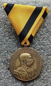 Медаль За 40 лет Беспорочной Службы Австро-Венгрия