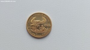5 долларов США,2003Г,PROOF.Разновидность.1\10унц.Золото.