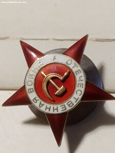Звезда к О.В. 1ст.+ закрутка (серебро)