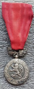 Медаль За заслуги в обороне родины Чехословакия