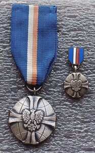 Медаль Полония с фрачником Польша