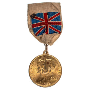 Великобритания. Памятная медаль Коронации короля ВБ Георга V