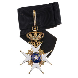 Швеция. Знак Ордена "Полярная Звезда" 1 степень