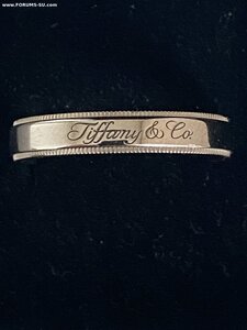 Тиффани оригинальное платиновое обручальное кольцо 950 пробы