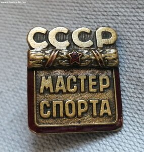 Знак Мастер спорта СССР номер 3595