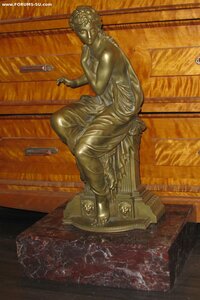 Скульптура Сусанна Париж 1875 г. Этьен Анри Дюмеж авторская