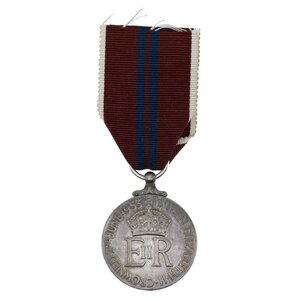 Великобритания Коронационная медаль королевы Елизаветы II