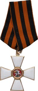Орден св. Георгия 4 степени, Эдуард, золото 56.